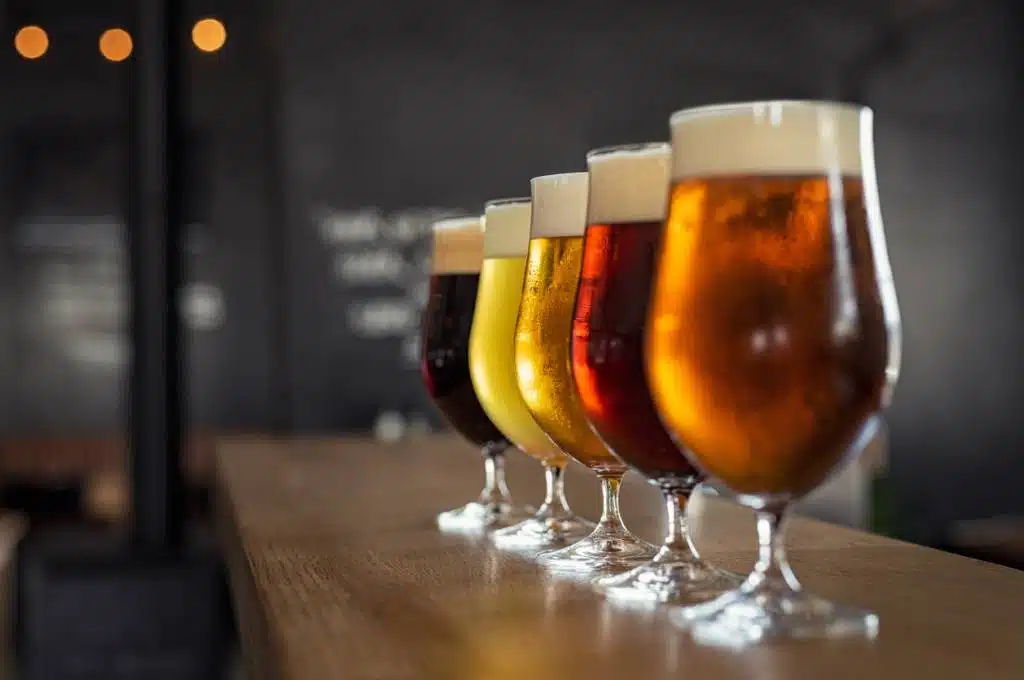 verres de bière 