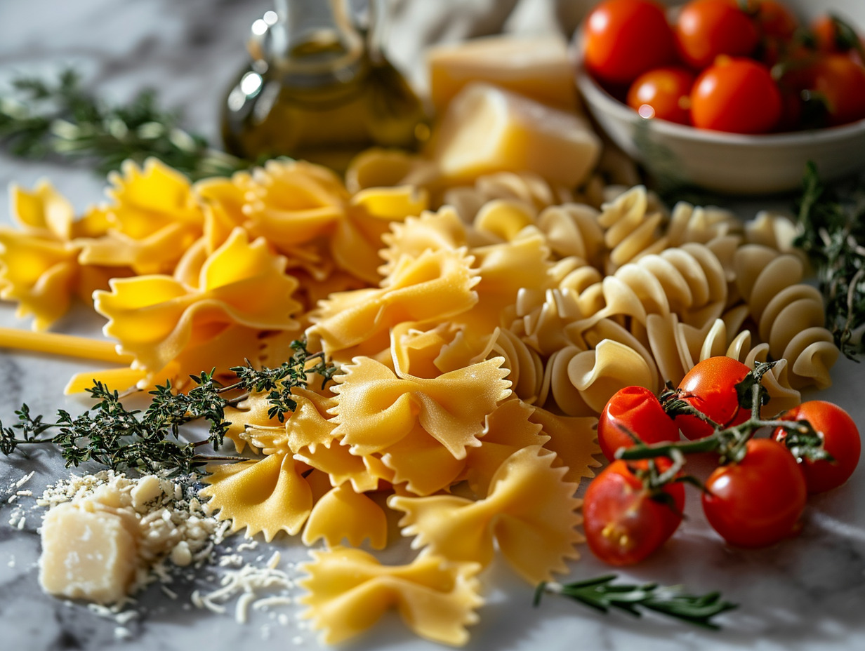 pâtes italiennes