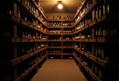 bouteilles de vins