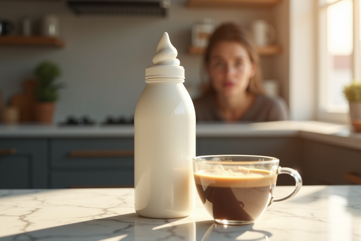 bouteille crème