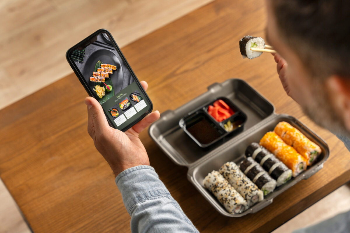 se faire livrer des sushis à la maison