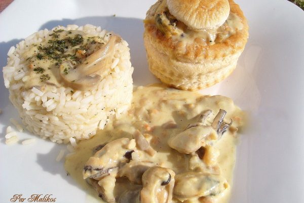 Vol au vent aux fruits de mer - 3 Coups 2 Fourchette